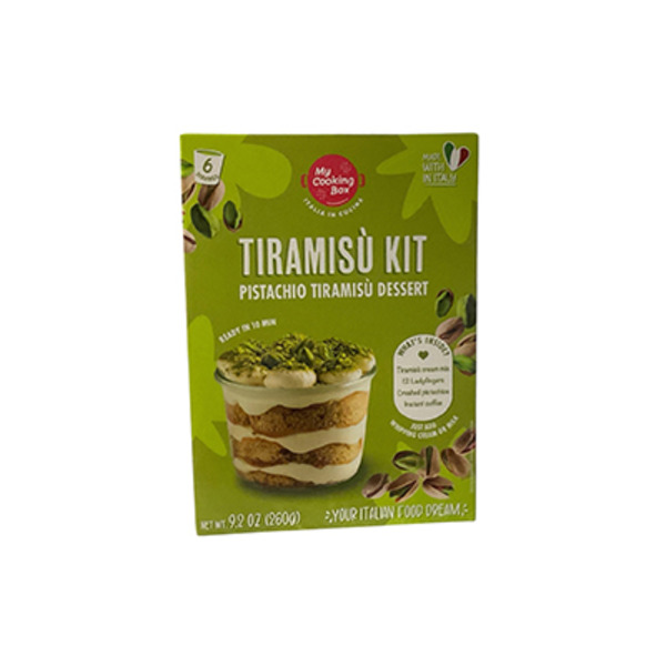 My Cooking Box Tiramisu' Kit - Pistachio Tiramisu Dessert