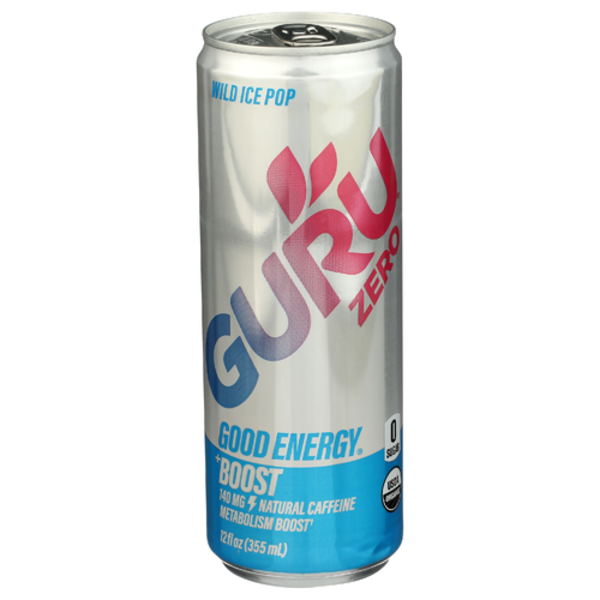 Guru Organic Wild Ice Pop Zero Sugar Energy Drink