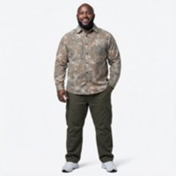 Magellan Outdoors Men's Pro Jacob Wheeler Fishing Long-Sleeve Camo Canvas Shirt Jac, M - Realtree Advantage