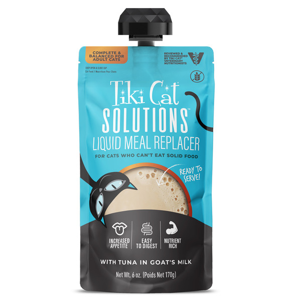 Tiki Pets Solutions Liquid Meal Replacercomplete & Balanced For Adult Cats