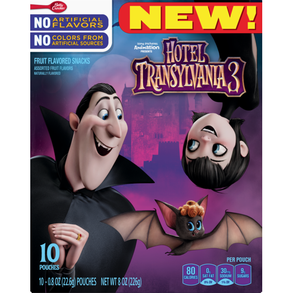 Betty Crocker Hotel Transylvania Fruit Flavored Snacks Same-Day