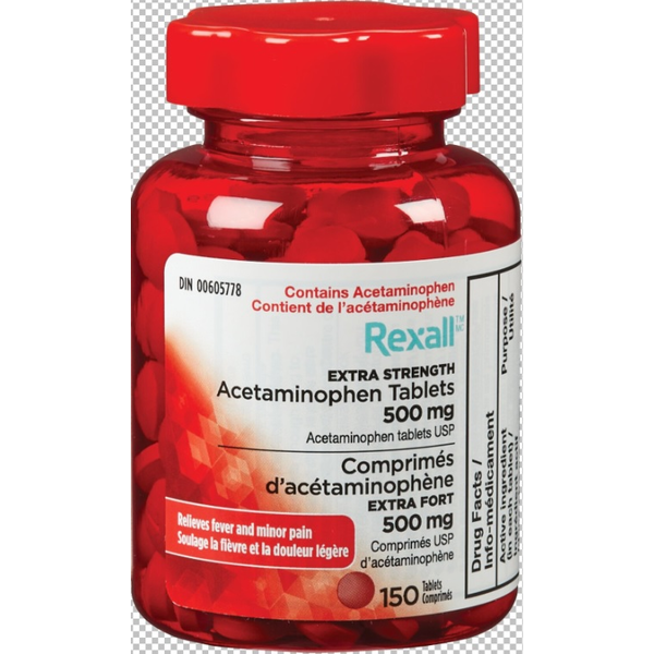 Rexall Acetaminophen Tablets Same-Day Delivery | Rexall