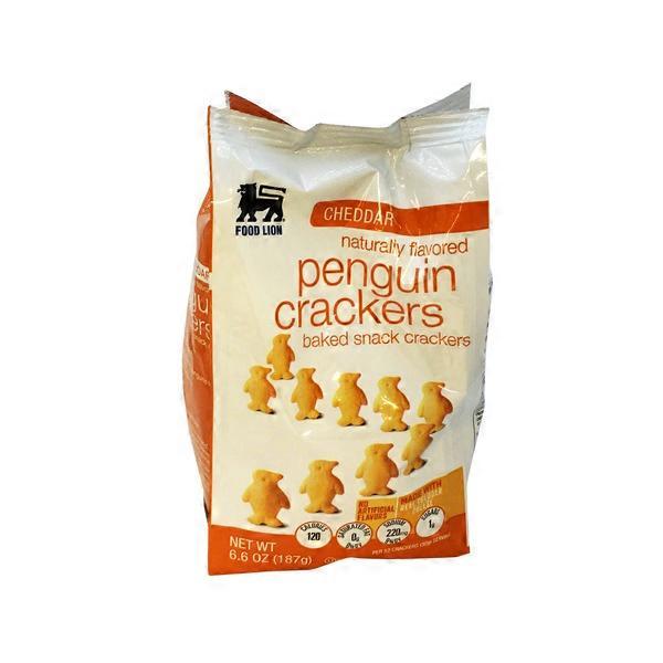 Food Lion Cheddar Penguin Baked Snack Crackers (6.6 oz) Instacart