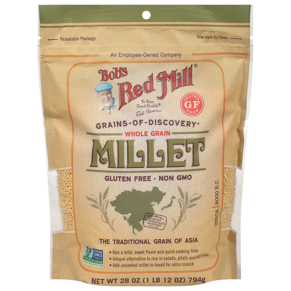 ☆millet☆ Bob's Red Mill Whole Grain Millet Same-Day Delivery or