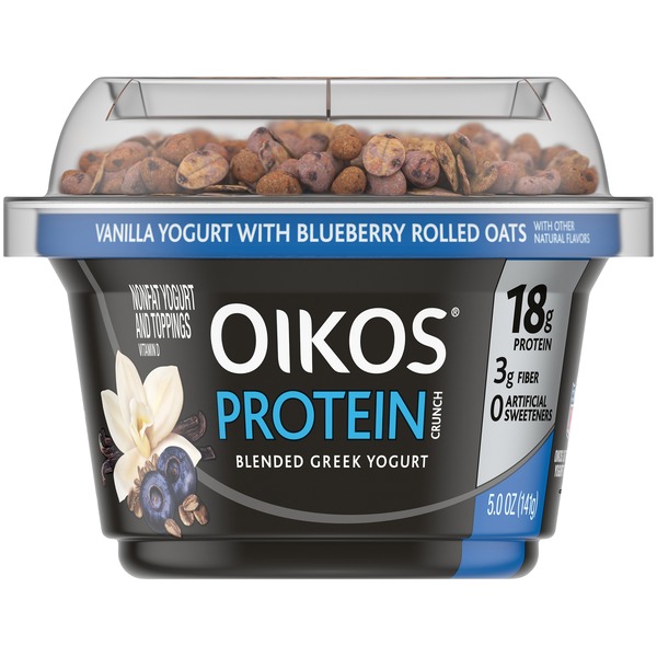 Oikos Protein Crunch Nonfat Vanilla Greek Yogurt (5 oz) from Walmart