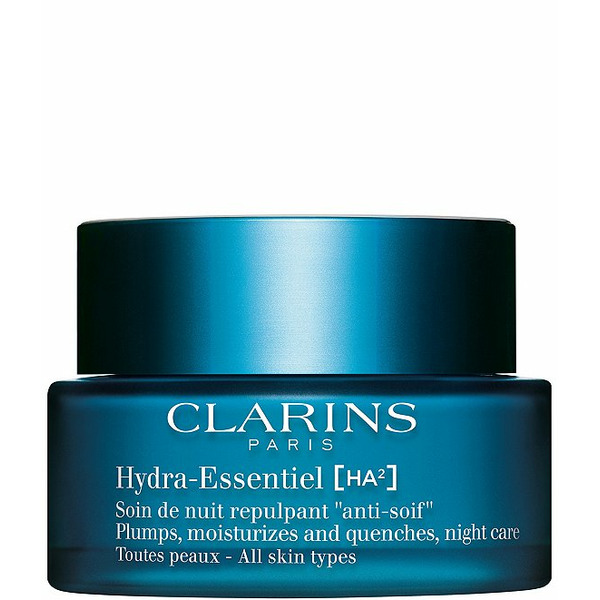 Clarins Hydra-Essentiel Night Moisturizer with Double Hyaluronic Acid
