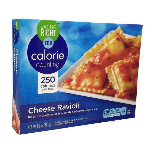Eating Right for Calorie Counting Cheese Ravioli Frozen Dinner (8.5 oz) Instacart