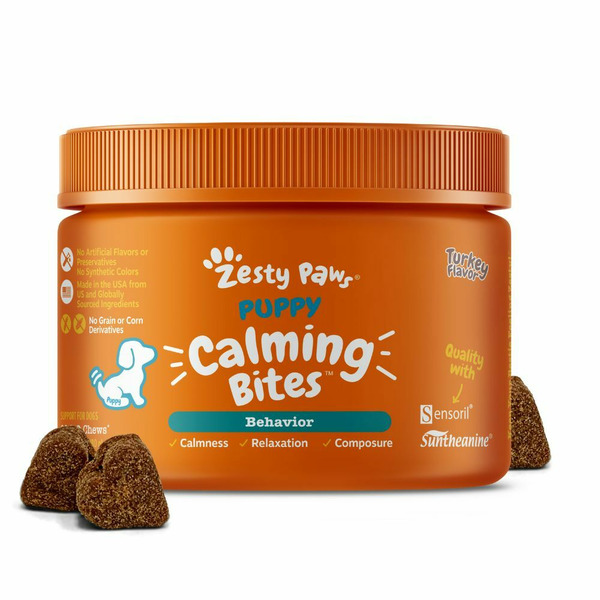 Zesty Paws Puppy Calming Bites