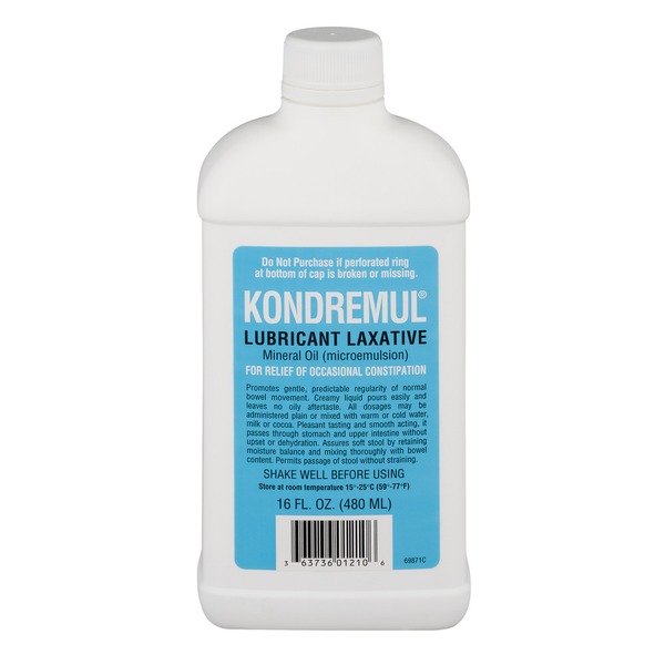 Kondremul Lubricant Laxative Mineral Oil (16 oz) from CVS Pharmacy® Instacart