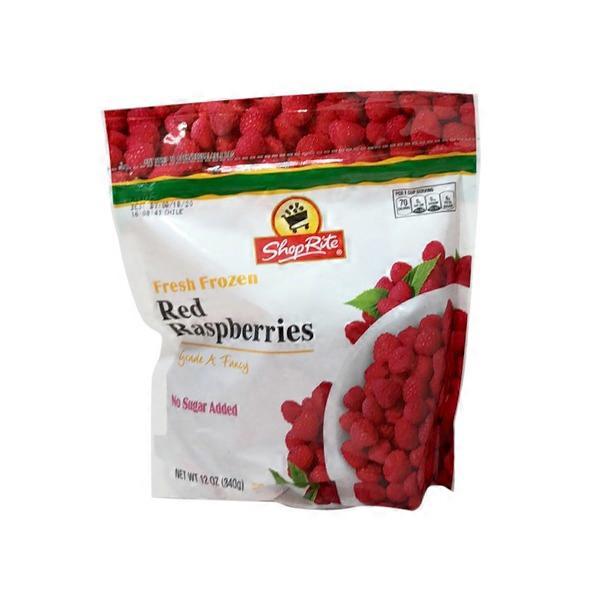 ShopRite Fresh Frozen Red Raspberries (12 oz) Instacart