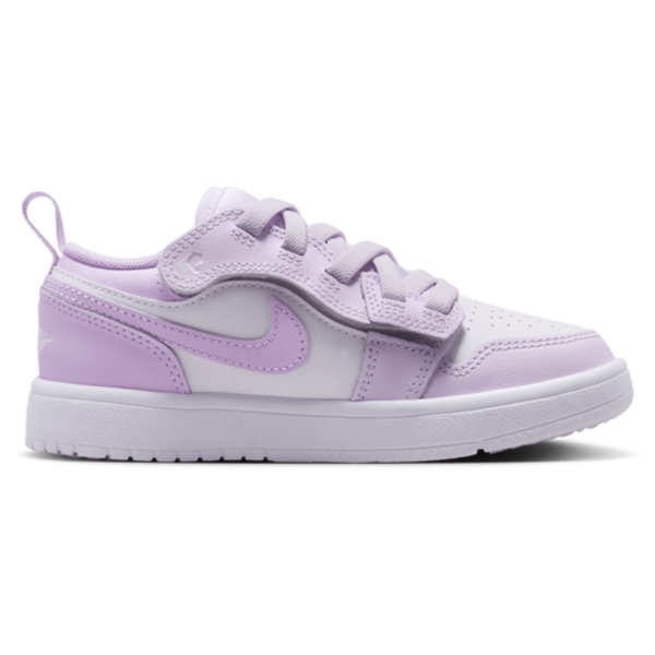 Jordan Kids' Preschool Air Jordan 1 Low Alt Basketball Shoes, Size 11K - Barely Grape & White & Violet Mist