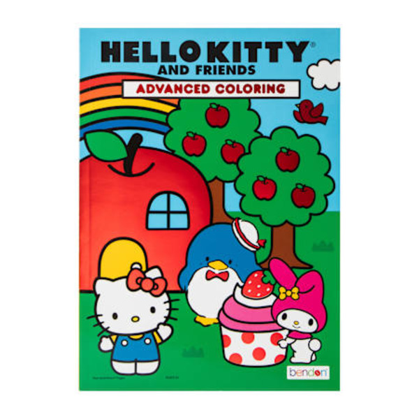 Sanrio Hello Kitty & Friends Advanced Coloring Book