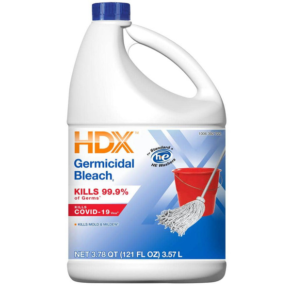 HDX 121 Oz. Concentrated Germicidal Disinfecting Liquid Bleach Cleaner