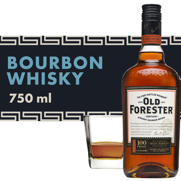 Old Forester 100 Proof Kentucky Straight Bourbon Whisky Same-Day