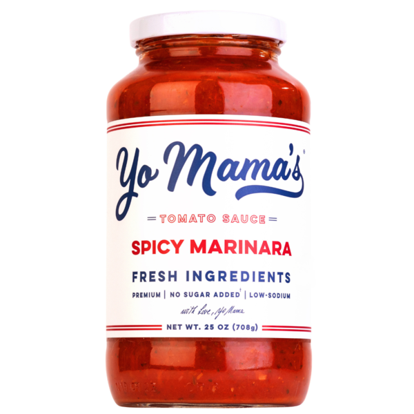 Yo Mama's Foods Spicy Marinara, Low Carb, Gluten Free