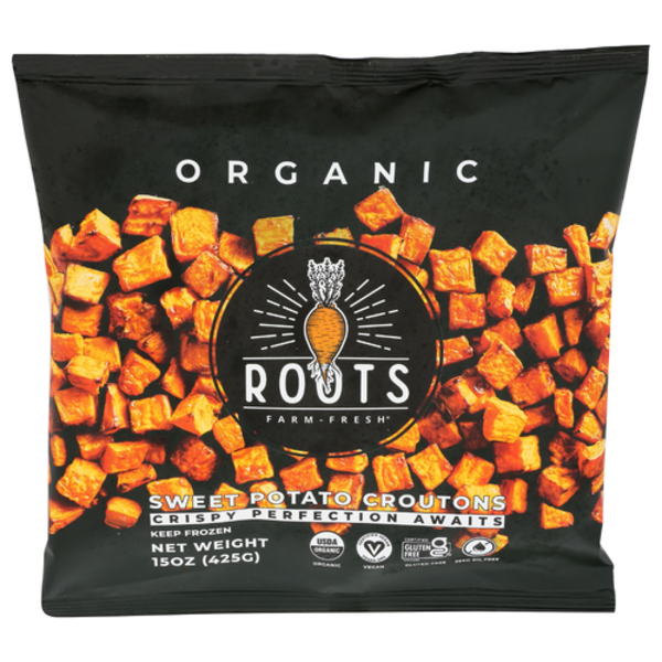 Roots Farm Fresh Organic Sweet Potato Croutons