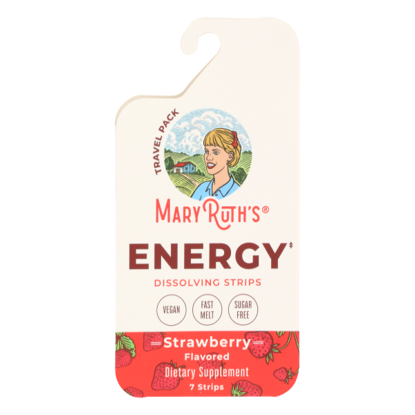 Mary Ruth's Energy Dissolvable Strips Pack