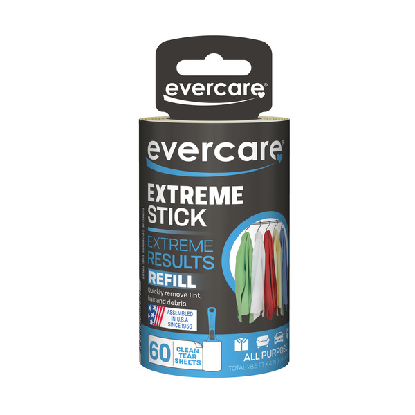 Evercare Lint Roller Refill - 60 Sheets