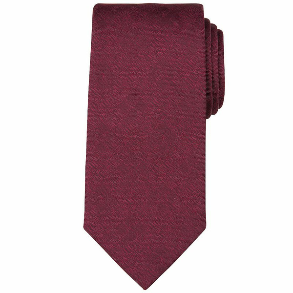 Bespoke Apothecary Men's Bespoke Patterned Tie, Dark Red