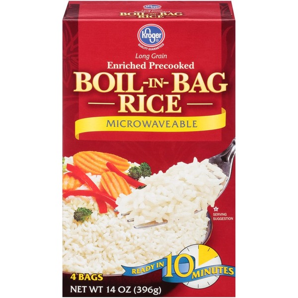 Kroger Rice Boil In Bag (14 oz) from Kroger Instacart