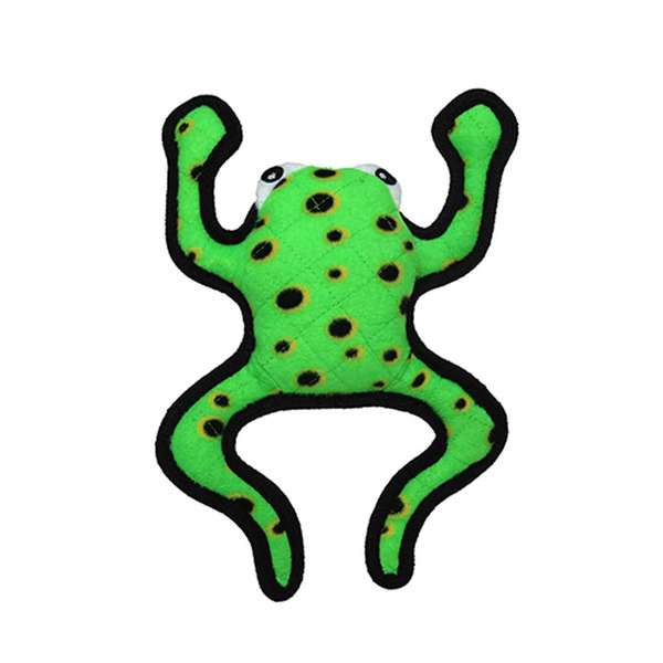 TUFFY Leaping Frog Dog Toy