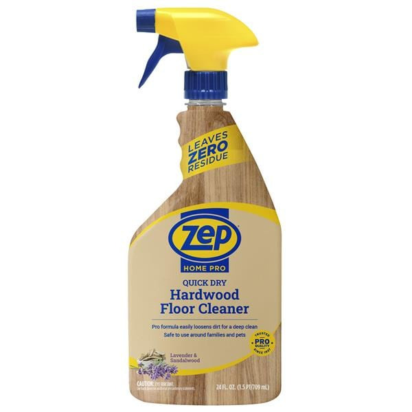 Zep Hardwood Floor Cleaner, Quick Dry, Lavender & Sandalwood Same