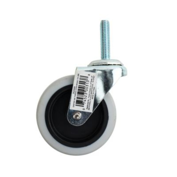 Colson 2 in. 90 lb. Capacity Titan TPR Rubber Plate Caster with Brake