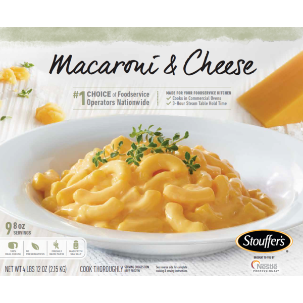 Frozen Stouffer's - Macaroni & Cheese - 76 oz