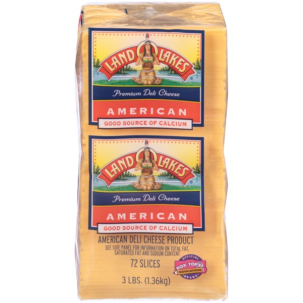 Land O Lakes® Premium American Slices Yellow Cheese (3 lb) Instacart