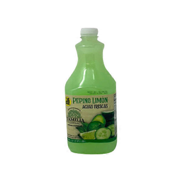Familia Castillo Pepino Limon Aguas Frescas