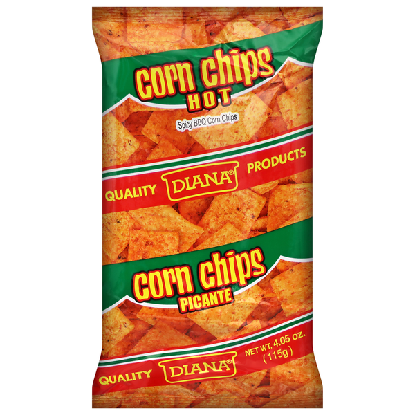 Diana’s Corn Chips, Hot