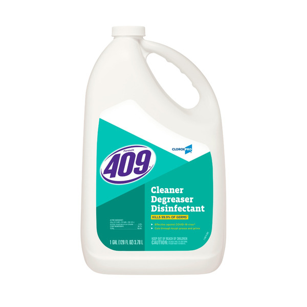 Formula 409 Cleaner Degreaser Disinfectant, CloroxPro Refill, 128 Fluid Ounces