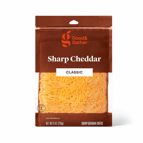 Good & Gather Sharp Cheddar Classic Cheese