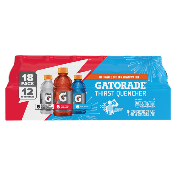 Gatorade 12oz 18pk