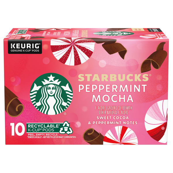 Starbucks Peppermint Mocha K-Cup Coffee