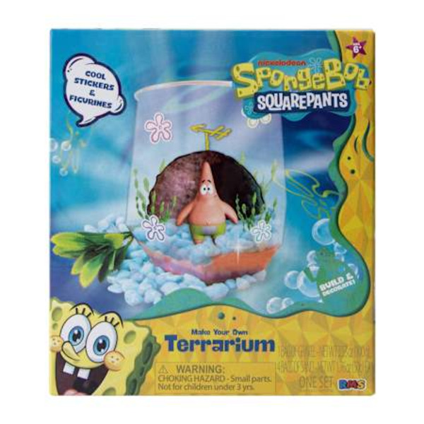 RMS SpongeBob SquarePants Make Your Own Terrarium Set