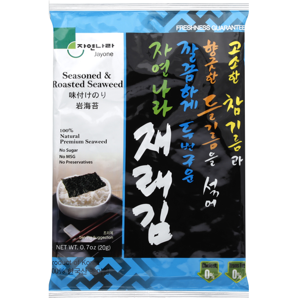 Jayone Seaweed, Seasoned & Roasted