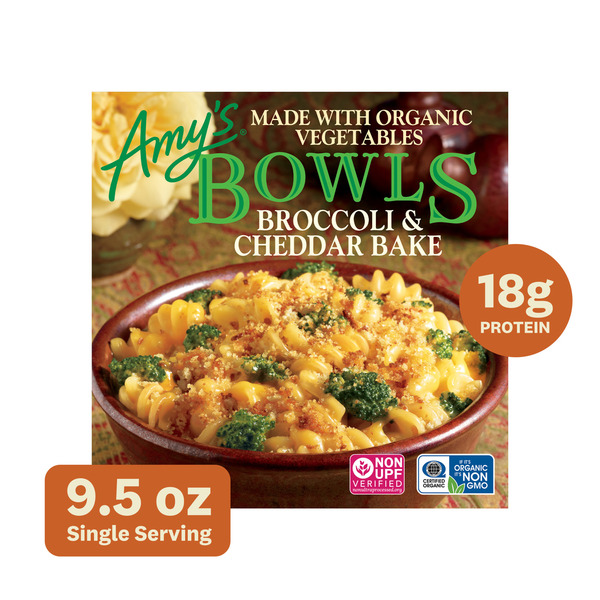 Amy's Kitchen Broccoli & Cheddar Bake Meal Bowl