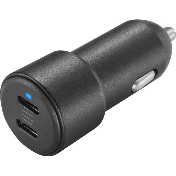 Insignia 60W Car Charger for Smartphones, Tablets & More - Black