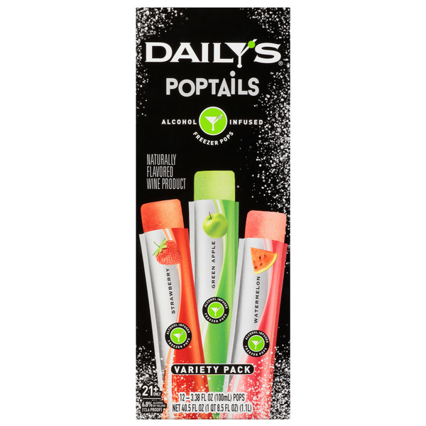 Daily's Variety Pack (Strawberry, Green Apple, Watermelon) Same
