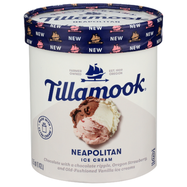 Tillamook Neapolitan Ice Cream