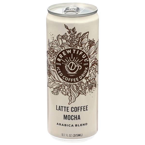 Brewtiful Latte Coffee Mocha Iced Coffee Drink Same-Day Delivery