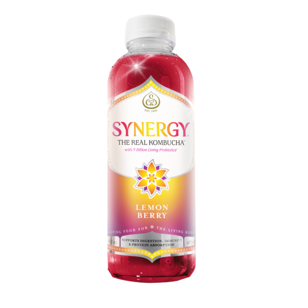 Synergy The Real Kombucha, Lemon Berry