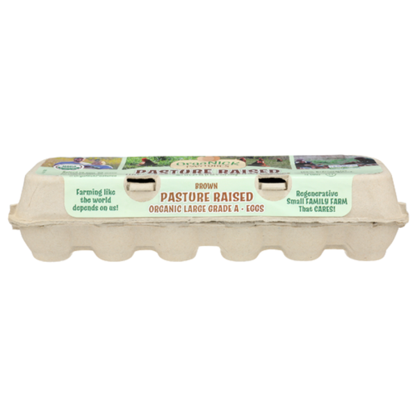 Organick Pastures Organic Pasture-Raised Large Grade A Brown Eggs