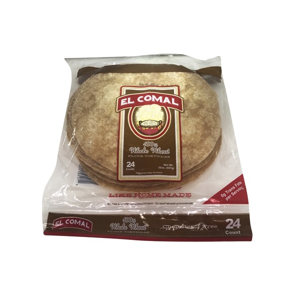 El Comal Whole Wheat Flour Tortilla (24 ct) Instacart