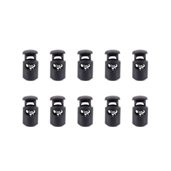 Bead Landing Plastic Cord Locks, Size 11 x 21 Millimetre