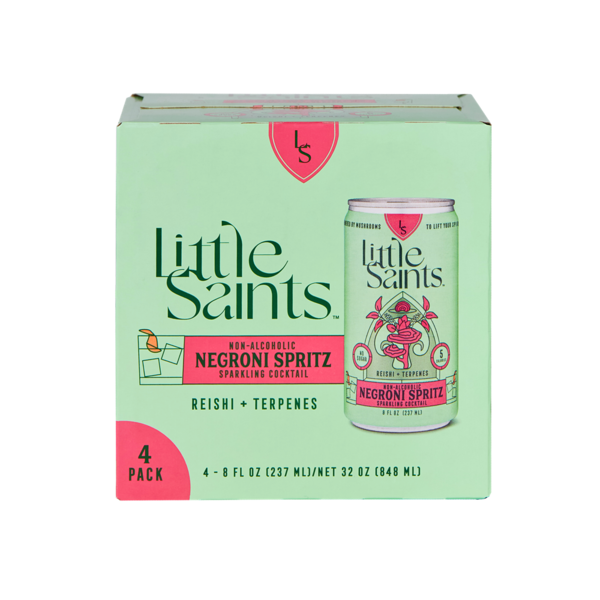 Little Saints Negroni Spritz, Mocktails Non Alcoholic Drinks Same