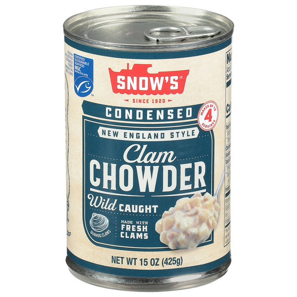 Snow's Condensed New England Style Clam Chowder Same-Day Delivery