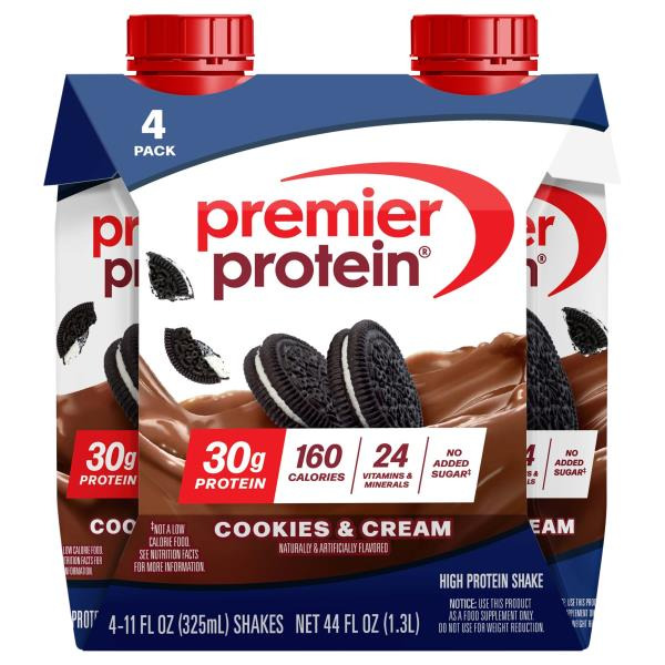 Premier Protein Cookies & Cream High Protein Shake Same-Day Delivery or ...
