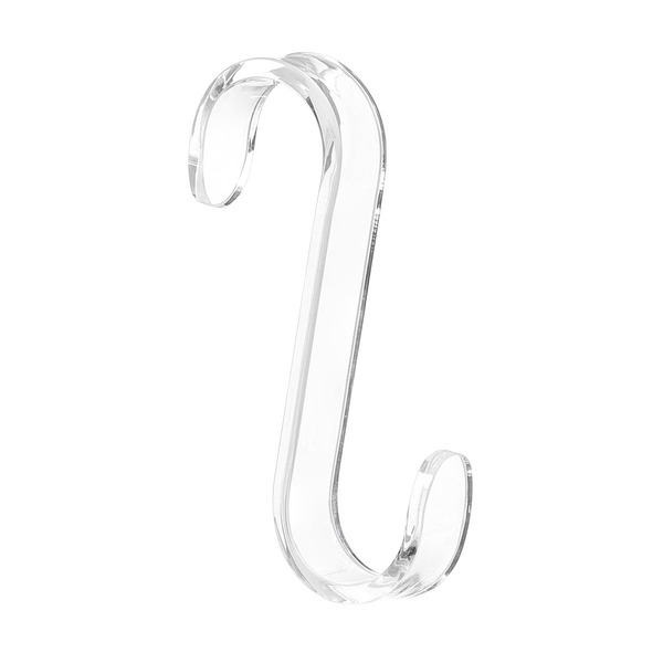 Luxe Acrylic Accessory S-Hook, 2 x 3/4 x 5-1/4 in